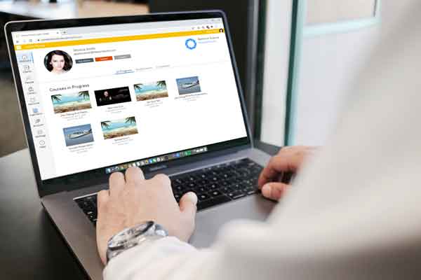 Instruct suite on a laptop