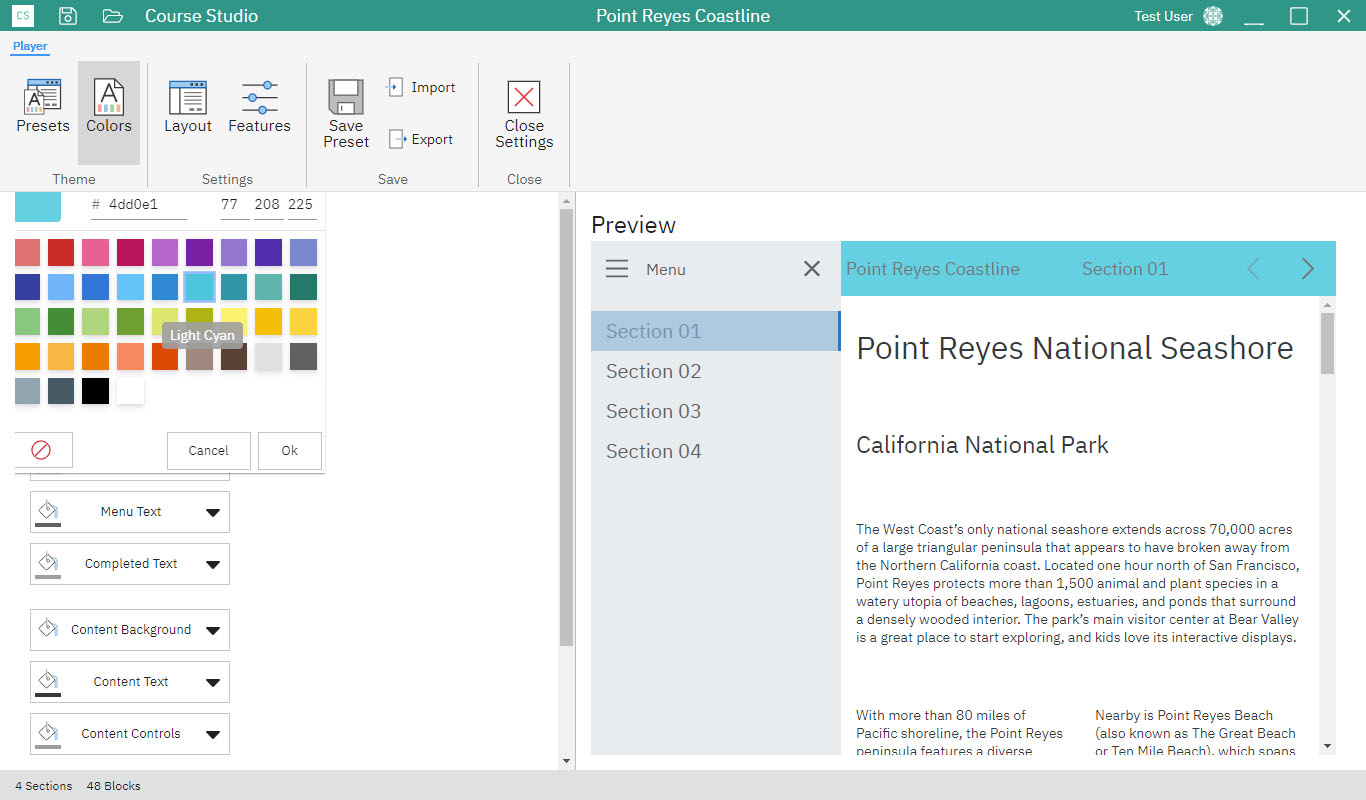 Course Studio Screenshot